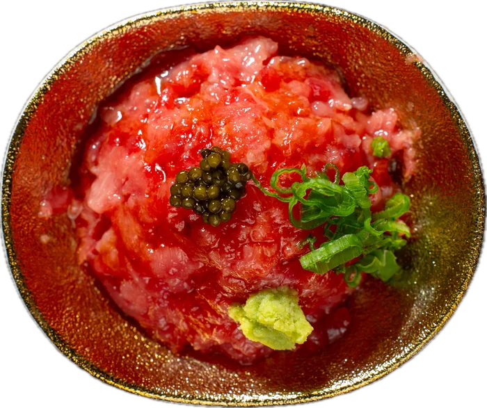 Otoro bowl with caviar