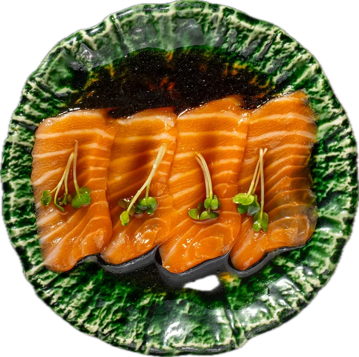 Salmon carpaccio