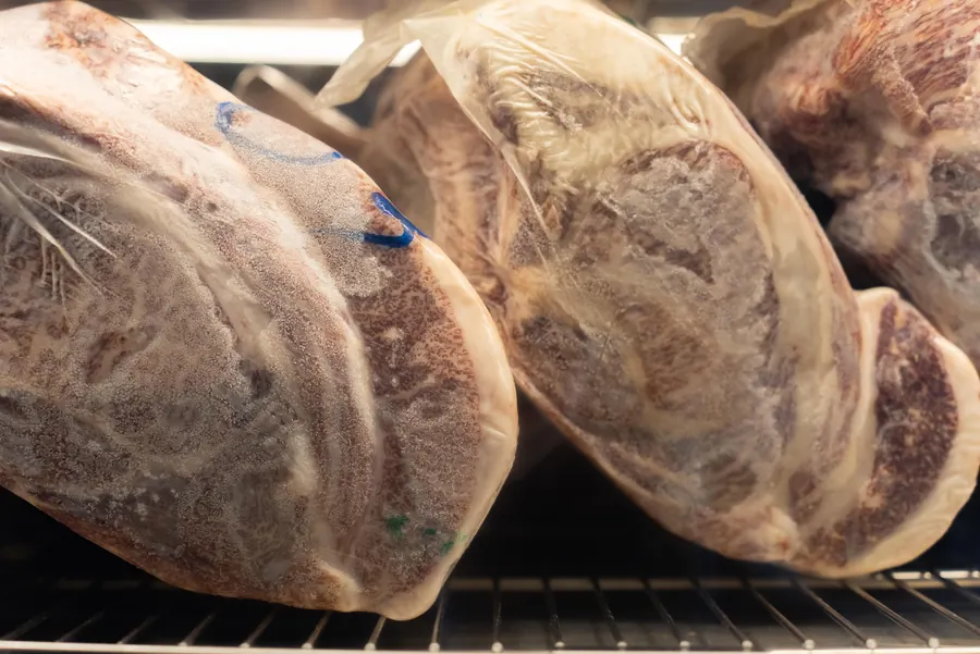 Whole wagyu cuts, close up